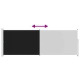 Retractable Side Awning 160 x 500 cm Black 45460