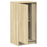Sideboard with LED Sonoma Oak 42.5x34x85 cm Engineered Wood 852140