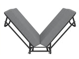 Portable Folding Single Bed with Wheels, 79x190cm Fold Up Guest Bed, 6cm Thick Memory Foam Mattress T6135P515568