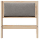 Headboard Other Brown 80 cm Solid pine wood 878982