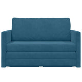 Sofa Bed Blue 124 x 204 x 61 cm Velvet 4106701