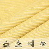 ZNTS Sunshade Sail 160 g/m² Beige 4.5x4.5 m HDPE 311112