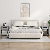 Bedside Cabinet 2 pcs Grey Sonoma 41 x 31 x 51 cm 859512