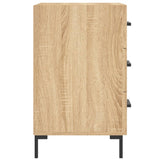 Bedside Cabinet Sonoma Oak 40x40x66 cm Engineered Wood 827663