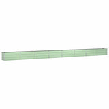 Planter Pastel Green 770 x 50 x 45 cm Galvanised Steel 42018266