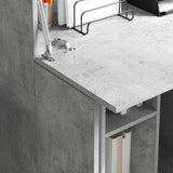 Desk Concrete Grey 71.5 x 31.5 x 106.5 cm Engineered Wood 869485