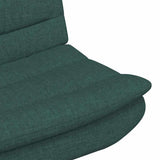 Swivel Chair Dark Green 63 x 75 x 76 cm Fabric 42007354
