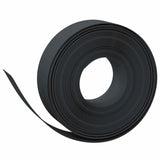 Garden Edging 25 m 15 cm PE Black 42036849