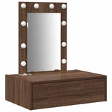 Dressing Table Brown 60 x 40 x 70 cm Engineered Wood 865223