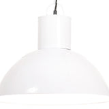 Hanging Lamp 25 W White Round 48 cm E27 320566