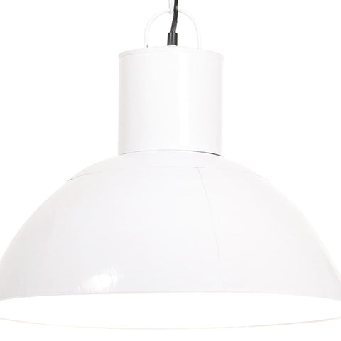 Hanging Lamp 25 W White Round 48 cm E27 320566