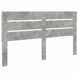 Headboard Concrete Grey Engineered Wood 887508