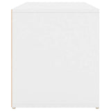 Bench White Engineered Wood 80x40x45 cm Bench Rectangular 808666