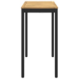 Garden Bar Table White and Black 108.5 x 55 x 105 cm 901778