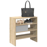 Shoe Racks 2 pcs Stackable Sonoma Oak 60x30x30.5 cm 858862