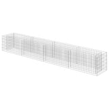 Gabion Raised Bed Galvanised Steel 360x50x50 cm 143561