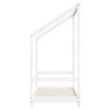 Kids Bed Frame White 2x cm Solid Wood Pine 3200593