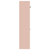 Storage Cabinet 2 pcs Pink 90 x 40 x 180 cm Steel Lockable 3438652