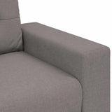 Sofa Set with Cushion 2 pcs Taupe 221 x 78 x 80 cm Fabric 3324716