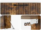 Wall-Mounted TV Cabinet Smoked Oak 78.5 x 31 x 30 cm 899060