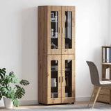 Highboard FLORIN Artisan Oak 60 x 35 x 182 cm Engineered Wood 3397913