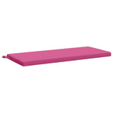 2-Piece Bench Cushions SOEST 2 pcs 100% Polyester Pink 949303