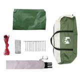 Camping Tarp Green 460x305x210 cm Waterproof 94688