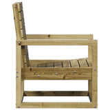 Garden Chair 57.5x63x76 cm Impregnated Wood Pine 832551