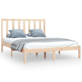 Bed Frame without Mattress Solid Wood Pine 140x200 cm 3105160