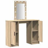 Dressing Table Brown 102 x 33 x 135 cm Engineered Wood 865183