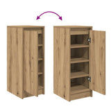 Shoe Cabinet Artisan Oak 29.5x34x76 cm Engineered Wood 861867