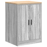 ZNTS Garage Storage Cabinet Grey Sonoma 60x51x85 cm Solid Wood Pine 860576