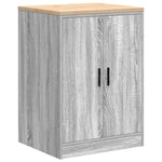 ZNTS Garage Cabinets 6 pcs Grey Sonoma Engineered Wood 3328346