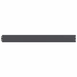 Lawn Edging 50 pcs 10 x 103 cm Cold-rolled steel Anthracite 860138