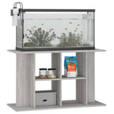 Aquarium Stand Grey Sonoma 100x40x60 cm Engineered Wood 833589
