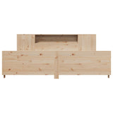Bed Frame without Mattress 180x200 cm Super King Solid Wood Pine 3323641