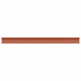 Wall Shelf with Shelf 2 pcs Red 115 x 9 x 3 cm Engineered Wood 42020005
