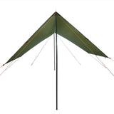 Camping Tarp Olive Green 462x306x211 cm Waterproof 4009609