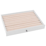 Jewellery Box 10-Layer with Watch Holders White 29x20.5x40.5 cm 4103566