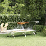 Automatic Barbecue Grill and Tray Set Stainless Steel 3152096