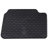 Car Mat 4 pcs Black suitable for Toyota YARIS 2020- Rubber 42029084