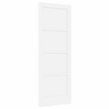 Interior Door White 73.5 x 198.5 cm Plywood 42052387