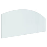 Fireplace Glass Plate 120x50 cm 324149