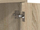 TV Cabinet 130 x 33 x 47 cm Sonoma Oak Engineered Wood 8011197