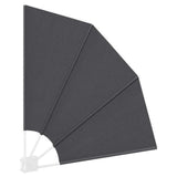 Balcony Privacy Screen 115 x 115 cm Polyester Black 42000908