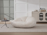 GOMYWAY Bean Bag Chair, Shell-Shaped Bean Bag Couch for Adults, Giant Bean Sofa with High-Rebound W2678P385451