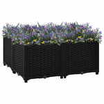 Raised Bed 80x80x38 cm Polypropylene 316540