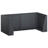 Retaining Wall 8 pcs 300 x 100 x 40 cm Steel Anthracite 3449249