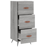 Sideboard Grey Sonoma 34.5x34x90 cm Engineered Wood 828578