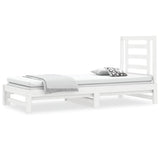 Pull-out Day Bed without Mattress White 2x cm 3108603